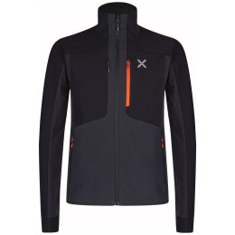 Herrenjacke Montura Speed Style 2 Jacket dunkelgrau Antracite/Orange