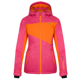 Damen-Winterjacke Loap Fana rosa Pink/Orange