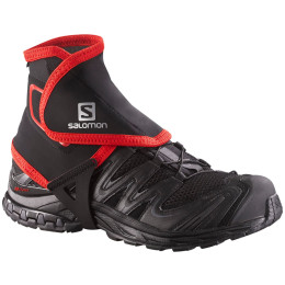 Gamaschen Salomon Trail Gaiters High schwarz/rot Black