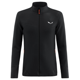 Herren Funktions-Sweatshirt Salewa Puez Waffle Hyb Pl Jacket M schwarz black out