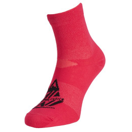 Socken Silvini Enduro Orino rot fuchsia-black