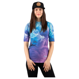 Damen-Funktionsshirt Drexiss All Mist Violet Merino Active blau/lila