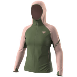 Damen Funktions-Sweatshirt Dynafit Transalper Ptc Hooded Jacket W grün 6371 - pale rose/5560