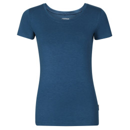 Damen-T-Shirt Progress Coffee Original blau petrol