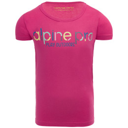 Kinder-T-Shirt Alpine Pro Loddo rosa