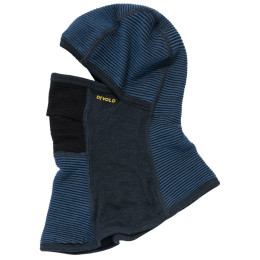 Kapuzenmütze Devold Tuvegga Merino Balaclava schwarz/blau FLOOD