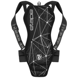 Rückenprotektor Etape Pure schwarz/weiß černá/bílá