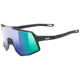 Sonnenbrille Uvex Sequenze schwarz/grün BLACK MATT / MIR.GREEN