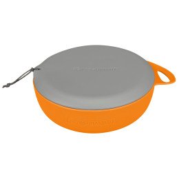 Schüssel mit Deckel Sea to Summit Delta Bowl with Lid orange/grau Orange / Grey