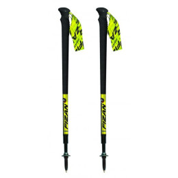 Trekkingstöcke Fizan Trail Essential schwarz/gelb
