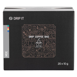 Kaffee Drip it Mix - 20 x 10 g schwarz