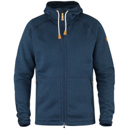Herren-Sweatshirt Fjällräven Övik Fleece Hoodie M blau Navy