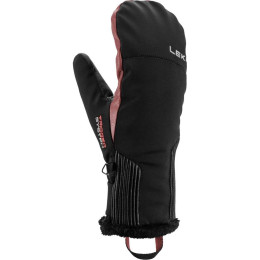 Damen Ski-Handschuhe Leki Vallarta 3D Women Mitt schwarz/rosa black-rosé