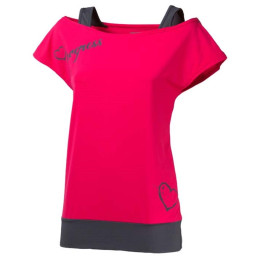 Damen-T-Shirt Progress Taiko 23OK grau Pink/Gray