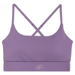 Büstenhalter 4F Sport Bra F173 lila DARK PINK