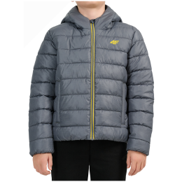 Kinderjacke 4F Down Jacket M0914 Dark Grey grau Dark Grey