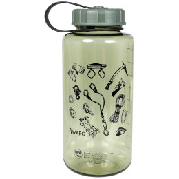 Flasche Warg Gear Tritan Wide 1 L grün green