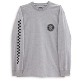 Herren-T-Shirt Vans Original Checkerboard C LS grau Athletic Heather