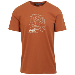 Herren-T-Shirt Regatta Cline VIII braun Baked Clay