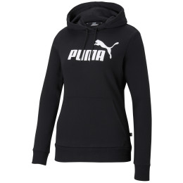 Damen-Sweatshirt Puma ESS Logo Hoodie TR schwarz black