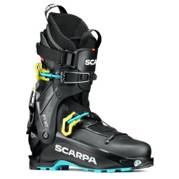 Skialp-Schuhe Scarpa F1 XT blau/gelb Carbon-Yellow