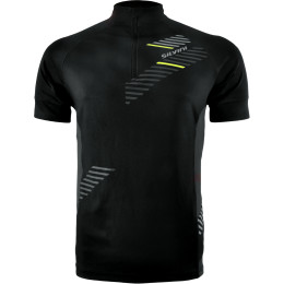 Herren Radtrikot Silvini Croce MD1204 schwarz BlackYellow