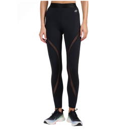 Damen-Leggings 4F Tights Fnk F475 schwarz Deep Black