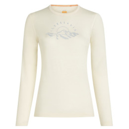 Damen-Funktionsshirt Icebreaker Women Merino 200 Oasis LS Crewe Sunrise Summit