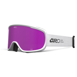 Skibrille Giro Cruz White Stacked-Amber Pink weiß White Stacked