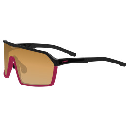 Sportbrille R2 Factor v2 schwarz lesklý -černý