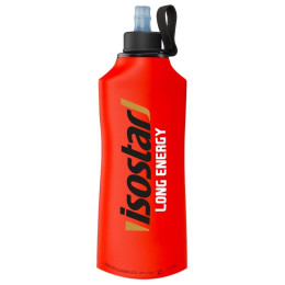 Wasser Faltflasche Isostar Soft Flask Long Energy 500 ml rot red