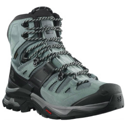 Damen Trekkingschuhe Salomon Quest 4 Gore-Tex hellblau Slate