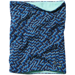 Multifunktionstuch Smartwool Thermal Merino Reversible Neck Gaiter blau PACIFIC BLUE RETRO LINE