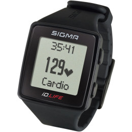 Armbanduhr Sigma iD.LIFE schwarz Black