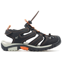 Kindersandalen Regatta Westshore IV Junior Z5Q schwarz BlkRstyOrng