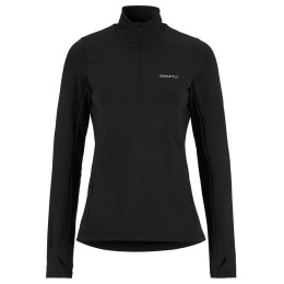 Damen Funktions-Sweatshirt Craft Gain Thermal Midlayer 2 W schwarz Black