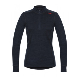 Damen-Sweatshirt Husky Aron zip L (2022) schwarz/blau