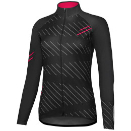 Damen-Radtrikot Etape Gaia 2.0 schwarz/rosa černá / růžová