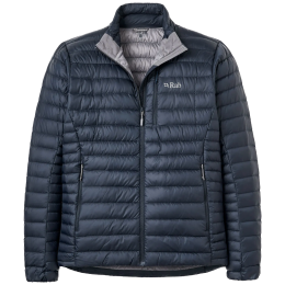 Herrenjacke Rab Microlight Down Jacket blau
