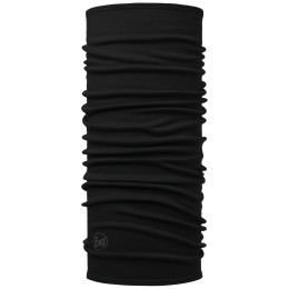 Multifunktionstuch Buff Midweigt Merino Wool schwarz SolidBlack