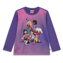 Kinder-T-Shirt Lego Wear Lwtuna 602 Purple lila Purple