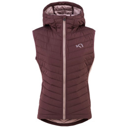Damen Daunenweste Kari Traa Eva Down Vest braun Syrup