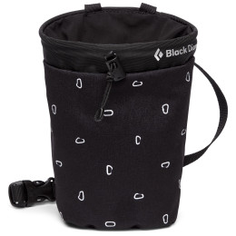 Kreidebeutel Black Diamond Gym Chalk Bag M/L (2023) schwarz BlackBinerPrint