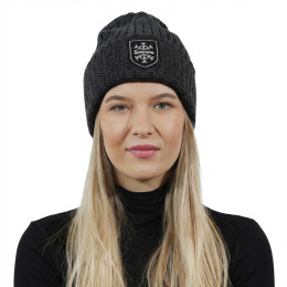 Damenmütze Sherpa Lucia schwarz black 7719/7735