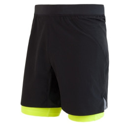Herrenshorts Sensor Trail schwarz/gelb Black/ReflexYellow
