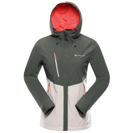 Damenjacke Alpine Pro Lanka grün Khaki