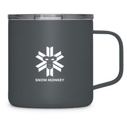 Thermotasse Snow Monkey Booster grau 0,3l granite