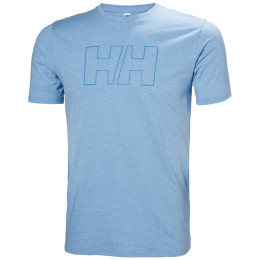 Herren-T-Shirt Helly Hansen Tech Logo T-Shirt hellblau Cyan