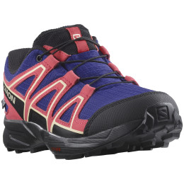 Kinderschuhe Salomon Speedcross Climasalomon™ Waterproof blau/rosa Clematis Blue / Black / Virtual Pink