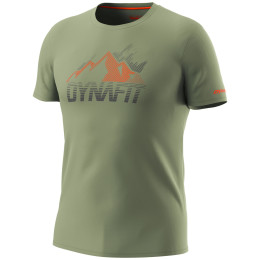 Herren-Funktionsshirt Dynafit Transalper Graphic S/S Tee M grau/schwarz sage/5560
